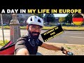 DAY IN THE LIFE OF INTERNATIONAL STUDENT IN GERMANY | UBER EATS DRIVER VLOG | EUROPE VLOG HINDI