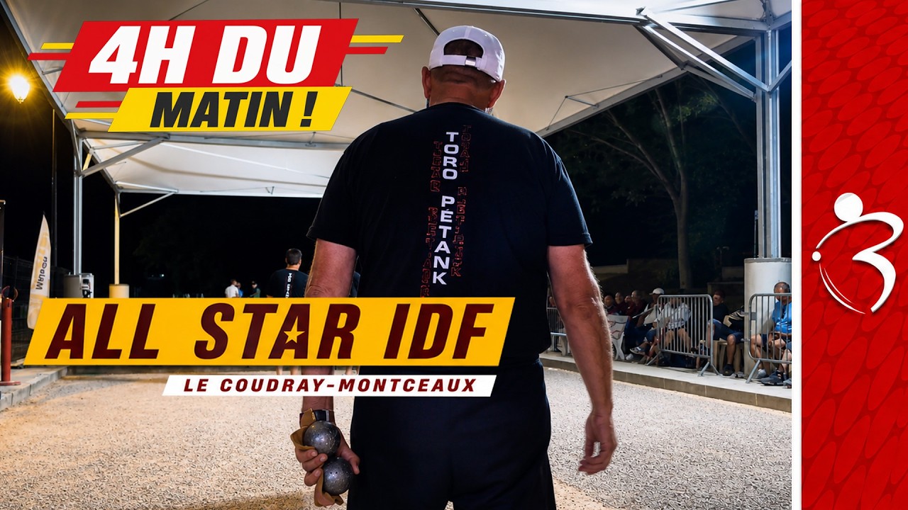 Miniature : Pétanque : à 4h du matin, ils jouaient encore la finale ! LOY vs PORTIER | All Star IDF