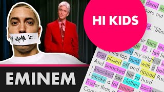 Eminem - My Name Is - Lyrics, Rhymes Highlighted (446)