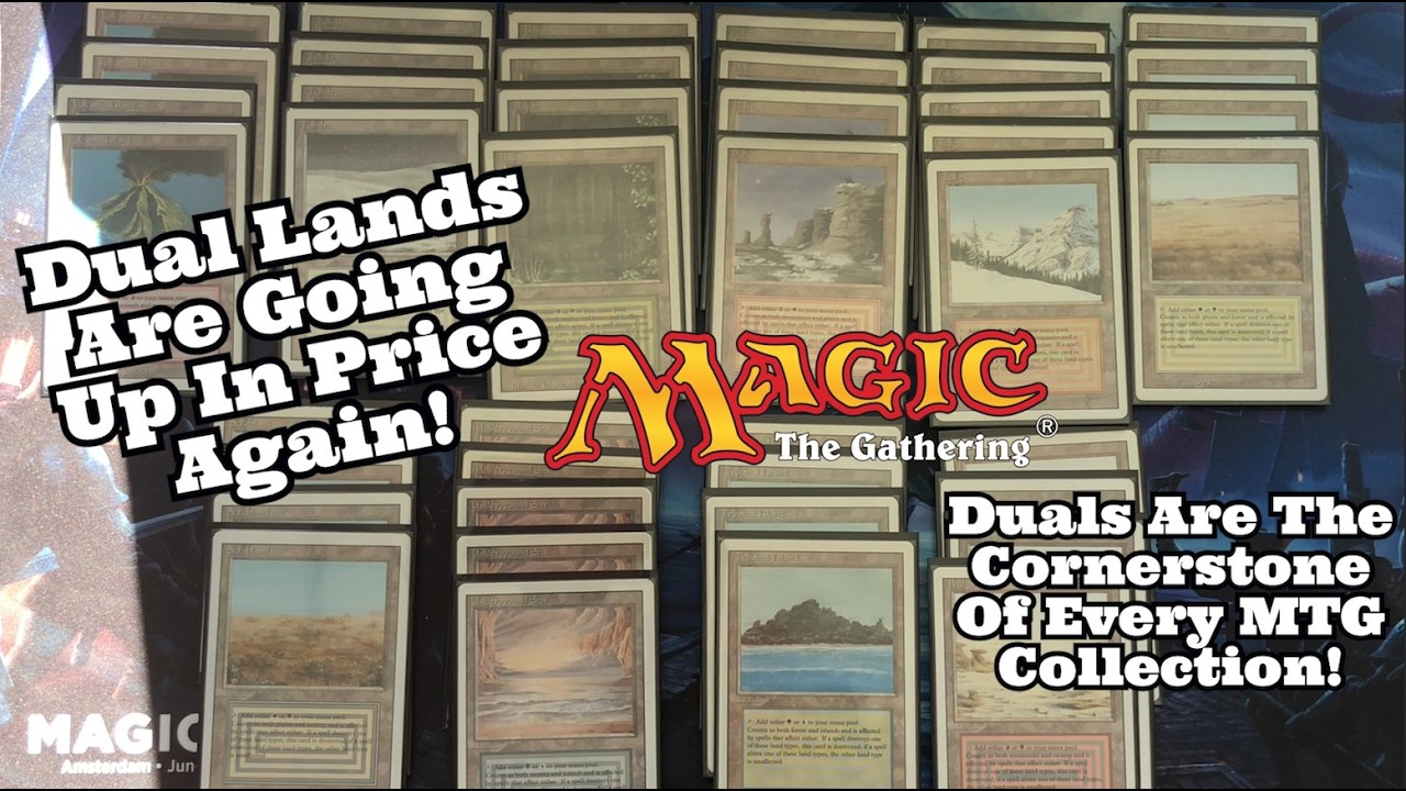 mtg high value cards Revised Edition Dual Land Set (10 cards) main image 0