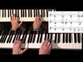 Piano IMPROV on F blues ♫ Straight No Chaser ░ rootless voicings jazz