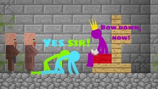 Animation Vs Minecraft Shorts Ep 9 villagers Voiced Over alanbecker 
