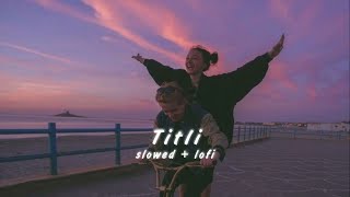 titli slowed reverb lyrics | ban ke titli dil uda | chinmayi sripada and gopi sundar