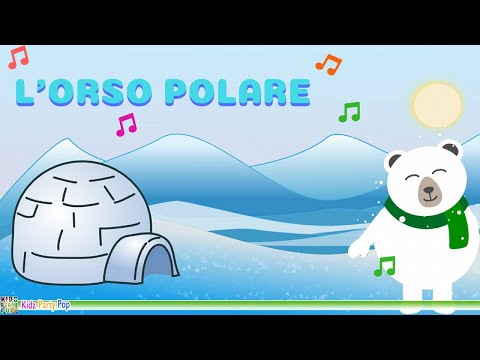 l'orso-polare---testo-e-canzone-per-bambini