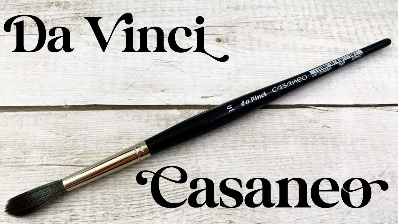 Da Vinci Casaneo - Watercolor Brush Review Ep. 10 