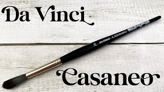 Da Vinci Casaneo - Watercolor Brush Review Ep. 10