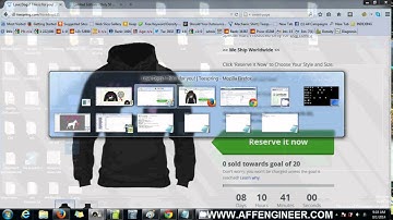 Teespring Tutorial # 7 - How to Make a Newsfeed Ad for Your Teespring Campaign [AffEngineer]