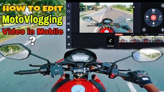 Moto vlogging Video Edit Kaise Kare // How To Edit MotoVlogging Video in Mobile #video #vlog screenshot 4