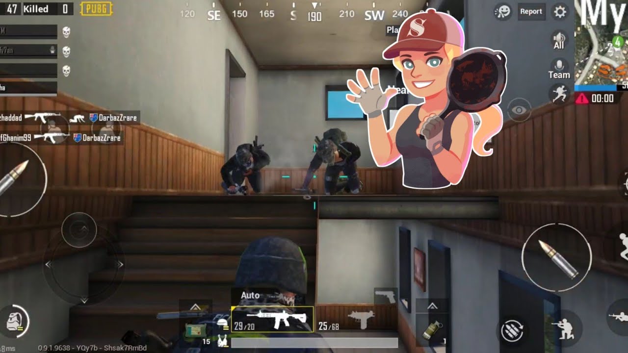 كيف تحصل على اسلحة قوية وتجلد الاعداء بسبب بنت ببجي موبايل PUBG Mobile