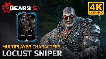 Gears 5 - Multiplayer Characters:  Locust Sniper
