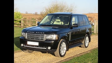 2011 Range Rover Vogue SE 4 4 TDV8 Diesel Black