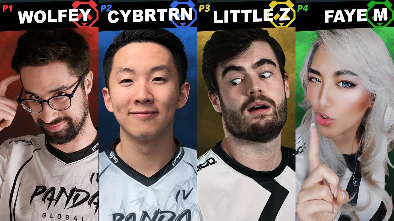 THE PANDA POKEMON FREE-FOR-ALL (ft. Little Z, Wolfey, Cybertron & Faye Mata)