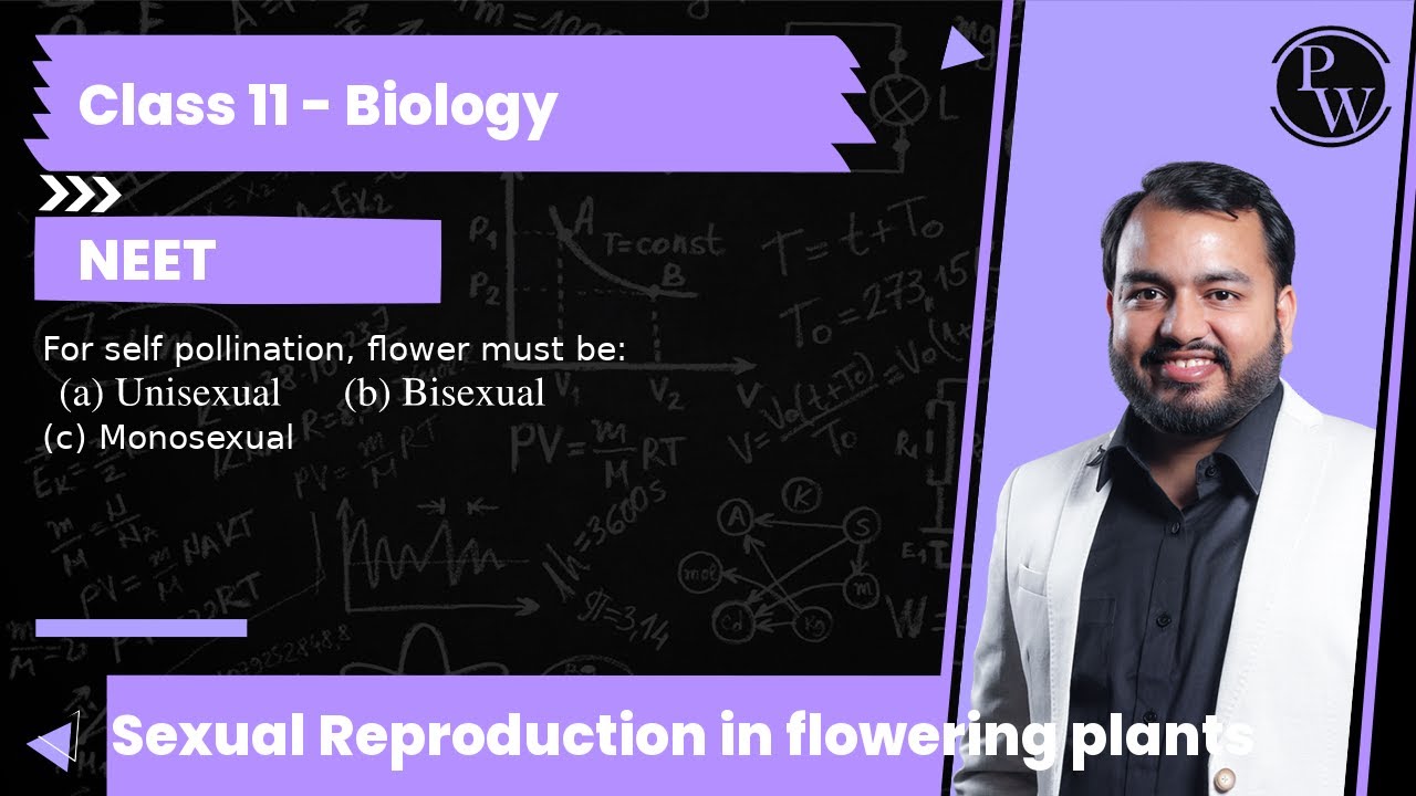 For self pollination, flower must be:
[ (a) Unisexual  (b) Bisexual ]
(c) Monosexual