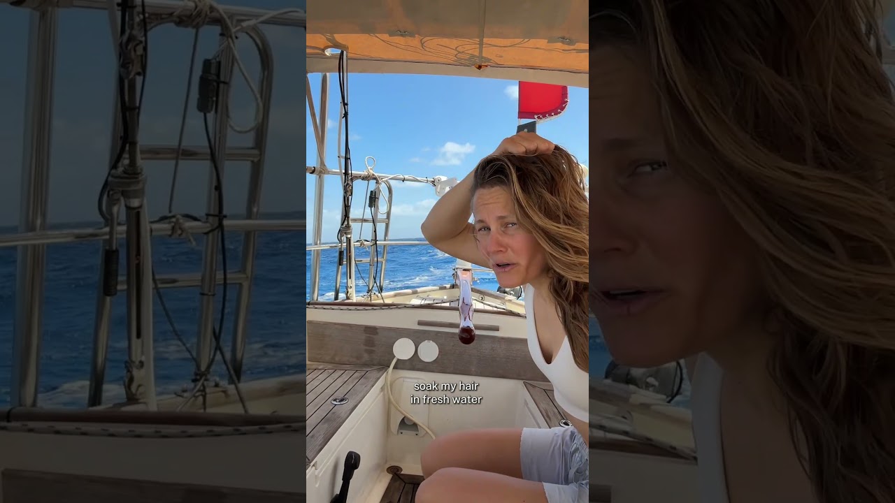 ⁣How do I shower on my sailboat?