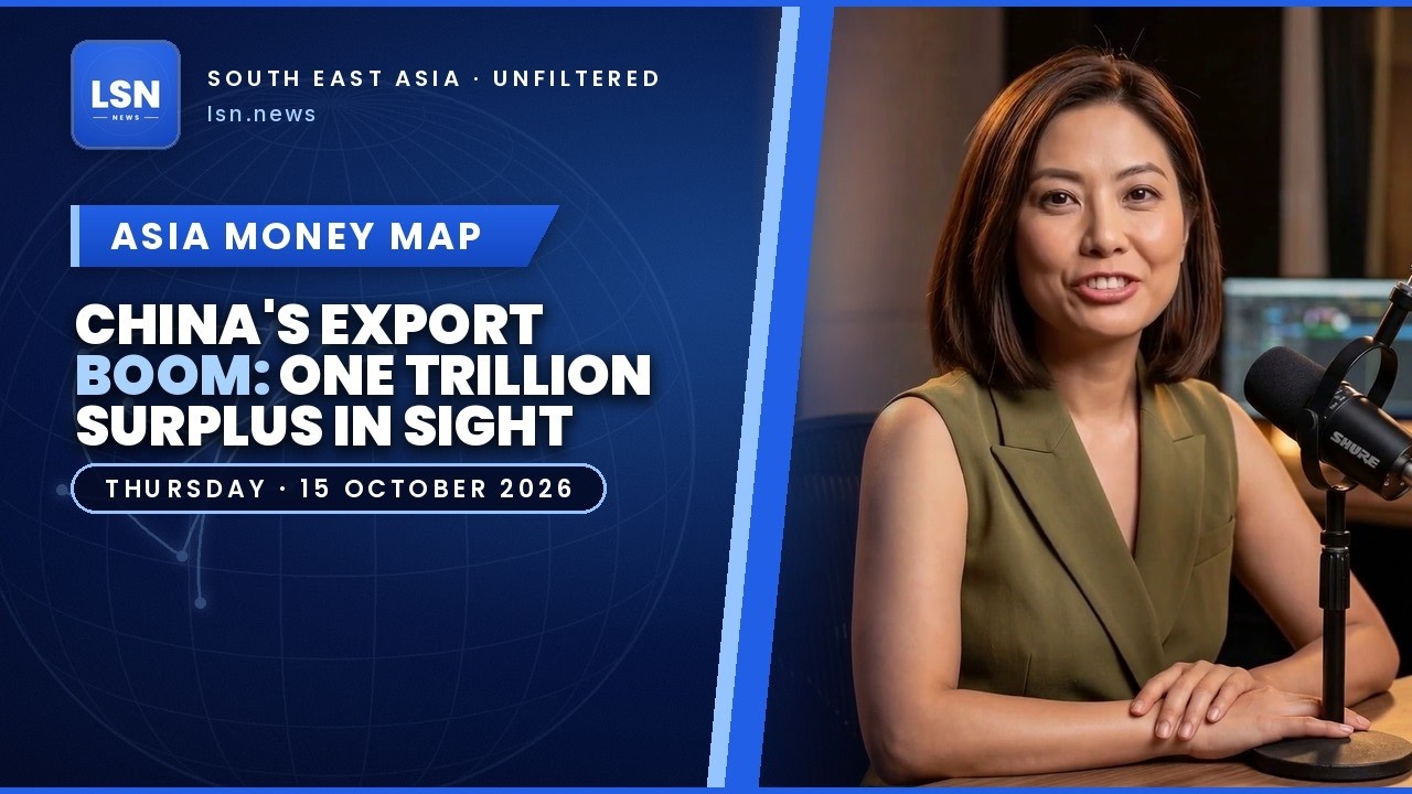 China's export boom: one trillion surplus in sight