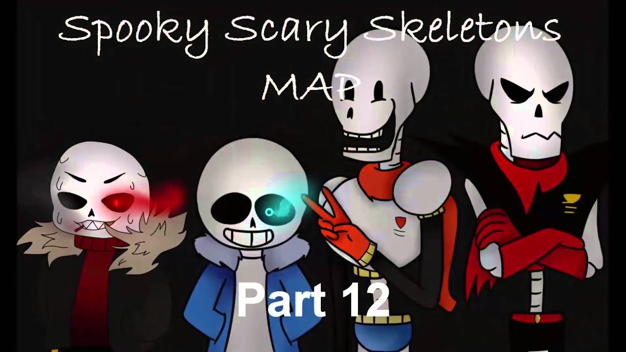 | Spooky Scary Skeletons | Undertale MAP | 19/31 TAKEN OPEN - YouTube