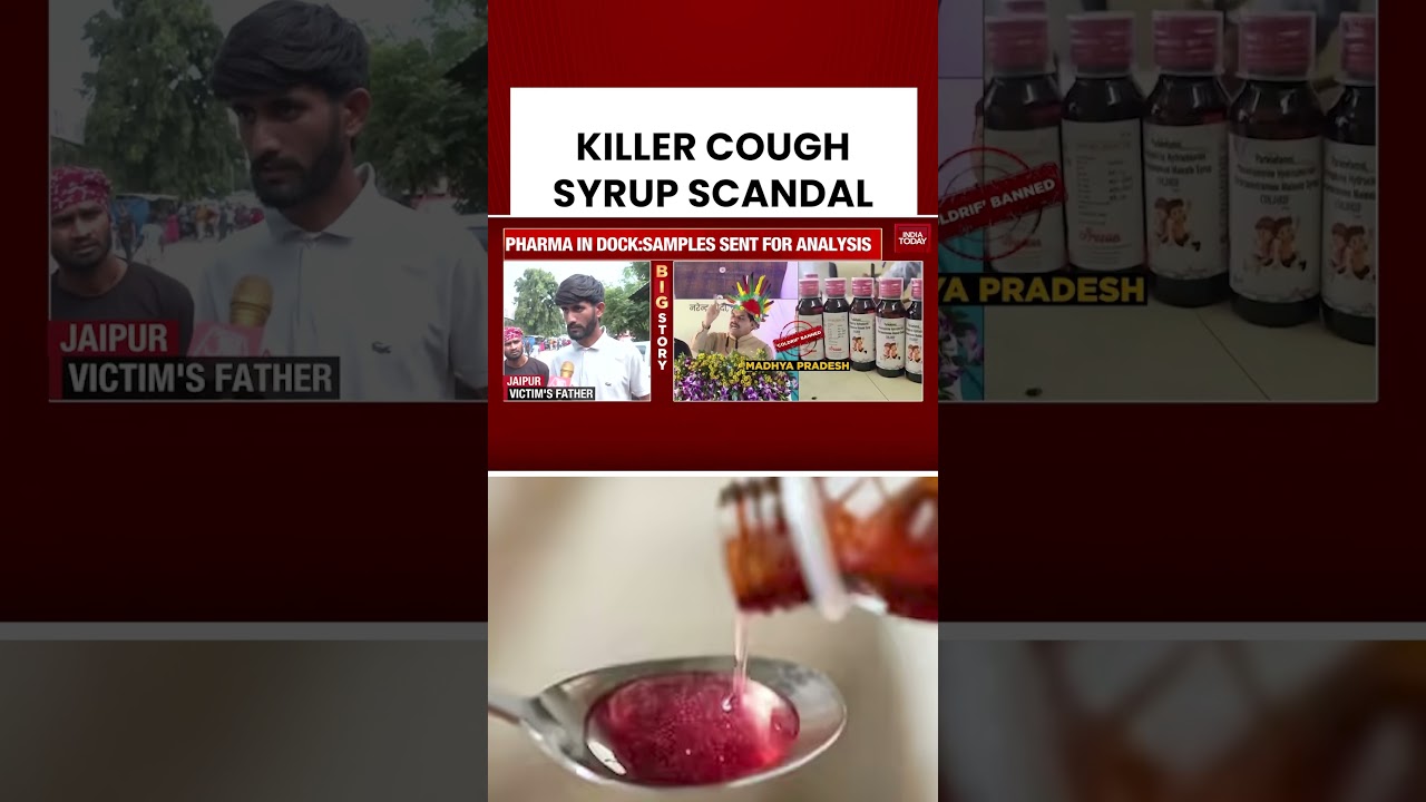 Kids Dead: Killer Cough Syrups Suspected in MP & Rajasthan | Health Ministry Orders Probe 
