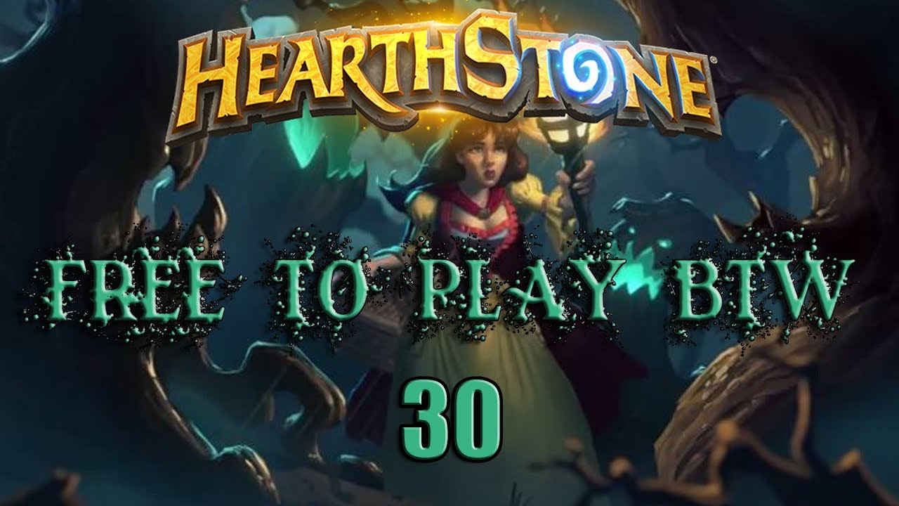 Hearthstone - F2P BTW 30 - Witchwood Tempo Rogue For Real