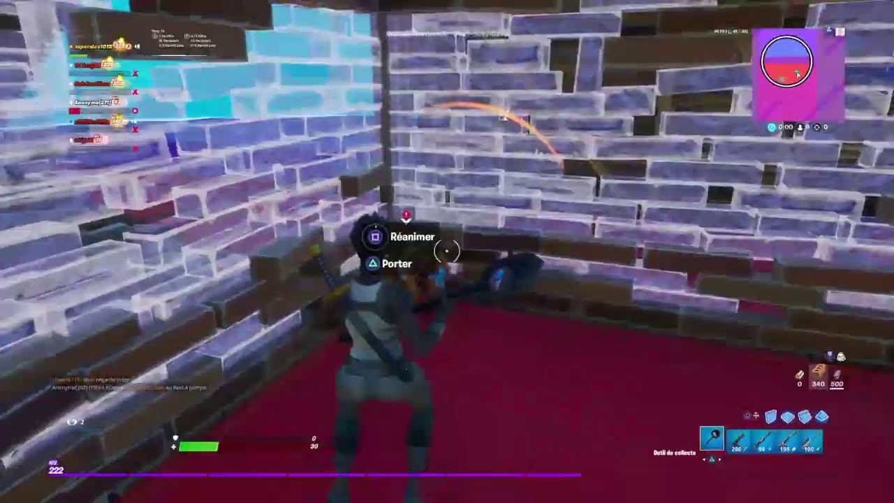 Live Fortnite j'ai acheter la jalonneuse