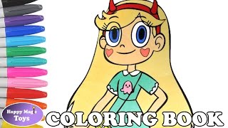 Star Vs the Forces of Evil coloring book Star Butterfly coloring page svtfoe coloring
