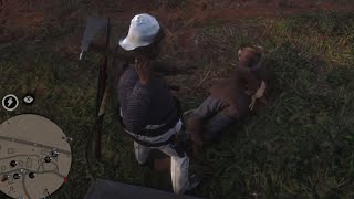 Red Dead Redemption 2 x Tomahawk Kill (4k) rdr2