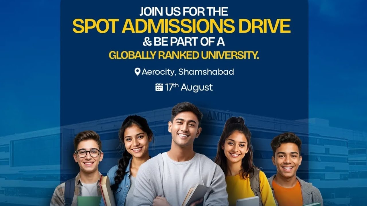 Amity University Hyderabad Campus Spot Admissions Route Map Admissions ...