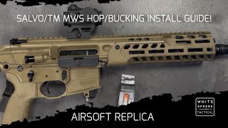 Salvo Precision MWS Hop Rubber Install Guide (Step-by-Step Airsoft Upgrade)