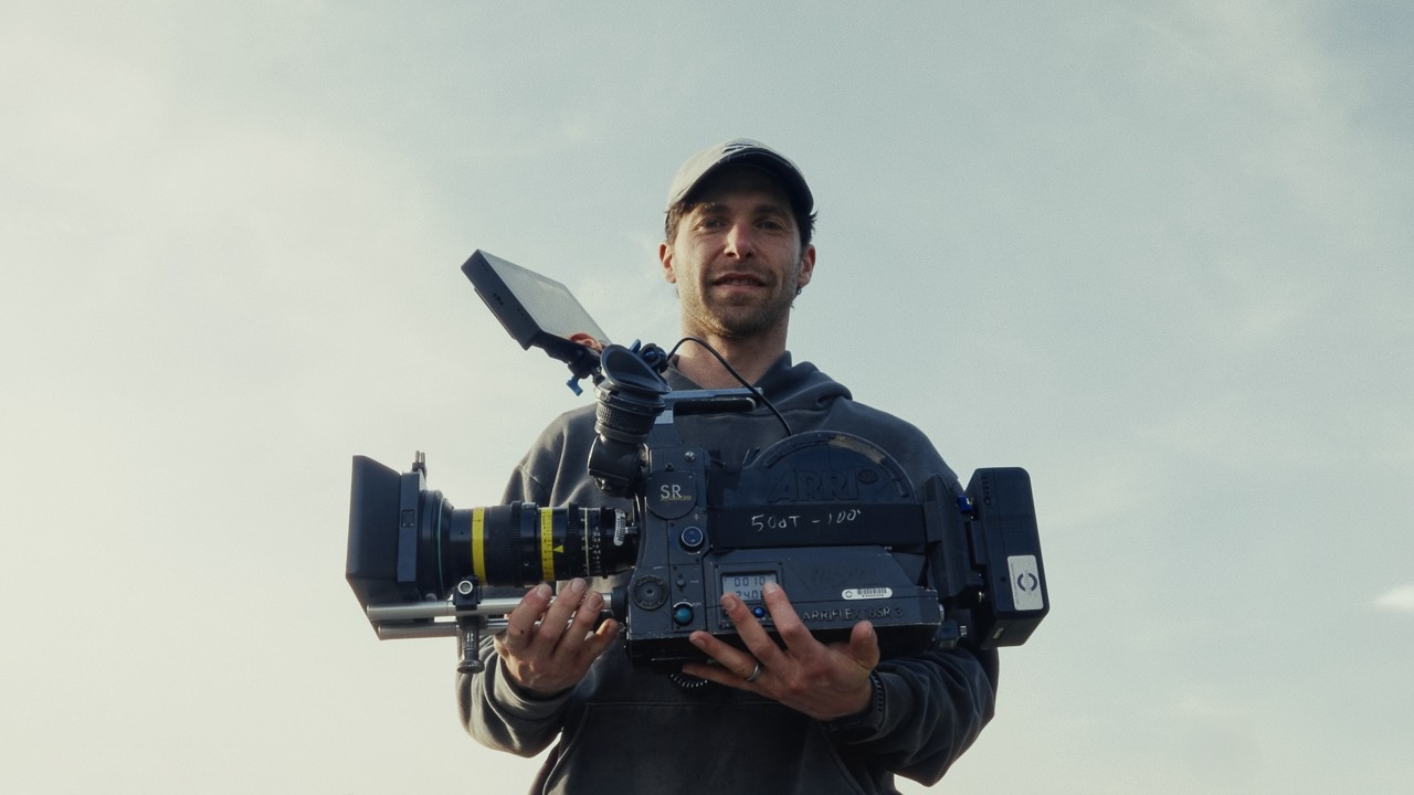 man shoots 16mm film for the first time