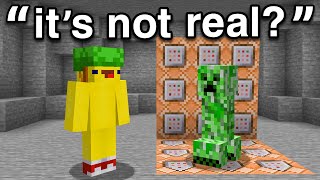Minecraft but it's the TRUTH behind PEACEFUL MODE..