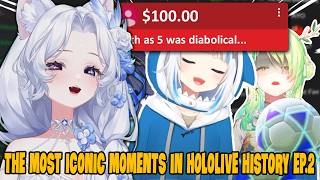 Yueri Reacts to The Most ICONIC Moments in Hololive History Episode 2