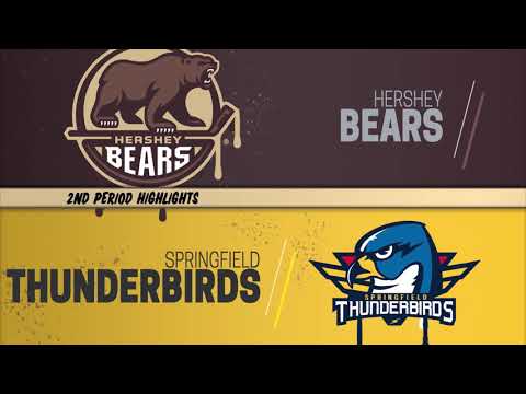 Hershey Bears 2 at Springfield Thunderbirds 6 (January 11, 2019)