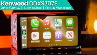 Kenwood DDX9707S  Wireless Smartphone Mirroring, Apple CarPlay & Android Auto