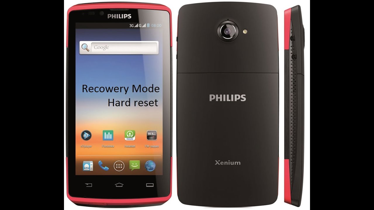 Philips Xenium W7555 прошивка