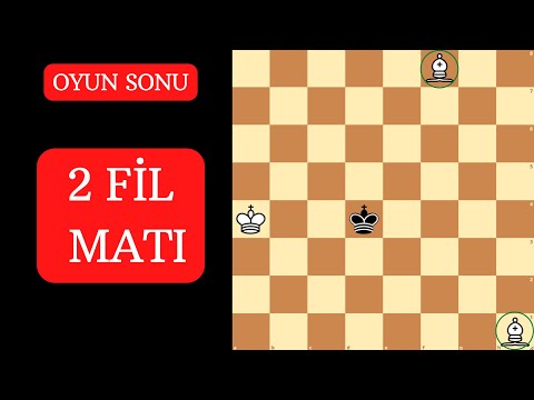 SATRANÇTA 2 FİL MATI NASIL YAPILIR  -  OYUN SONU