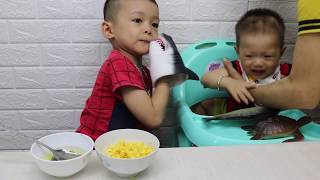 Tep And Brother Cutest Baby Family Moments | 面白いかわいいベイビービデオ