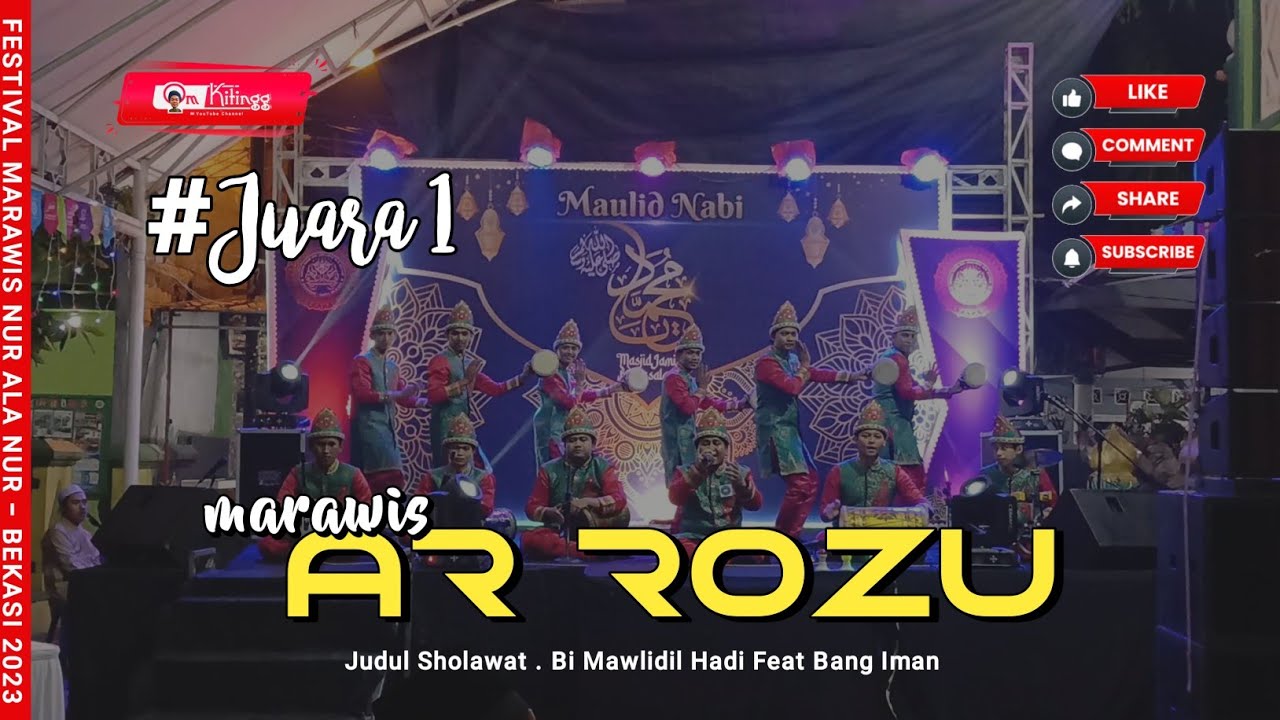 WOW‼️ MARAWIS ARROZU FT BANG IMAN || FESTIVAL MARAWIS NUR ALA NUR - BEKASI 2023