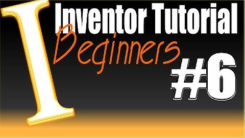 6-Inventor Beginner Tutorial: Drawing Tools/ Dimensions/ Contraints/ Fully defined/ Trim