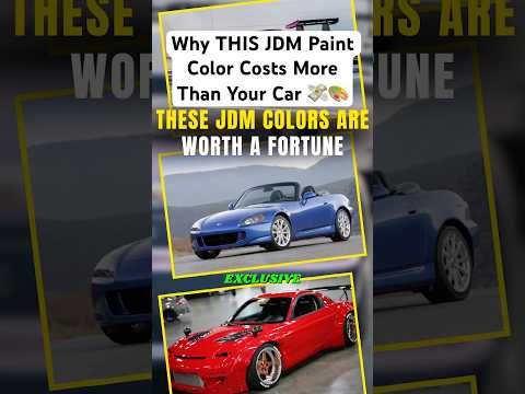 Why JDM Paint Codes Are So Rare And Crazy Expensive shorts