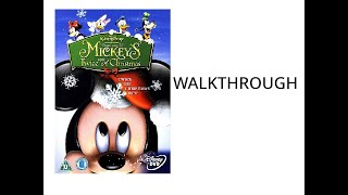 Mickeys Twice Upon A Christmas 2004 Uk Dvd Menu Walkthrough