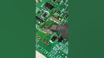 TV Memory IC Replacement Done Right! 🧠🔧 #MotherboardFix #shortsfeed #shortvideo #repair