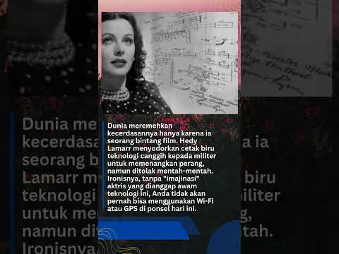 Hedy Lamarr: Bintang Hollywood yang Menemukan Dasar Wi-Fi & GPS