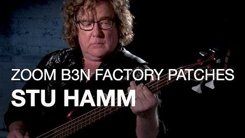 Stu Hamm - B3n Factory Patches