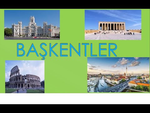 Ülkeler ve Başkentleri - Başkentleri Öğrenelim - Başkent EZBERLEME