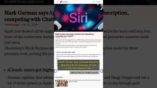 🧐👉 Your Siri Could Soon Cost You Monthly—And It’s Running on Google’s AI #QixNewsAI