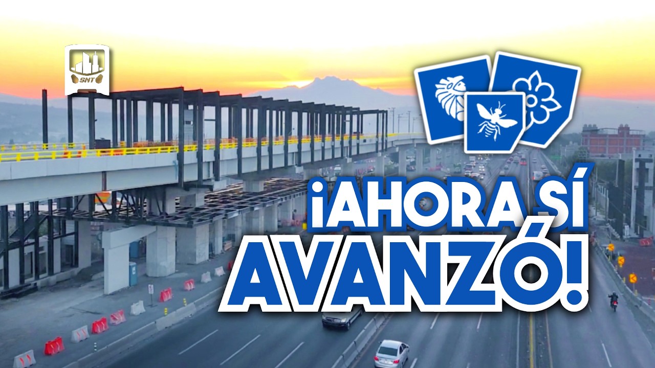 ¡Mira los INCREÍBLES avances de las estaciones ELEVADAS del Trolebús de CHALCO! | Enero 2026