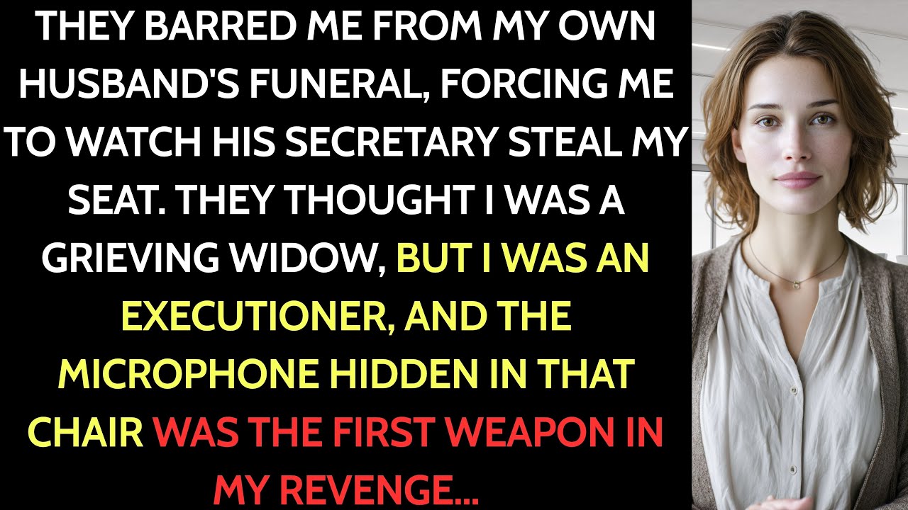SHOCK! I Wasn’t Allowed at My Husband’s Funeral—Then His Secretary Sat in My Chair…