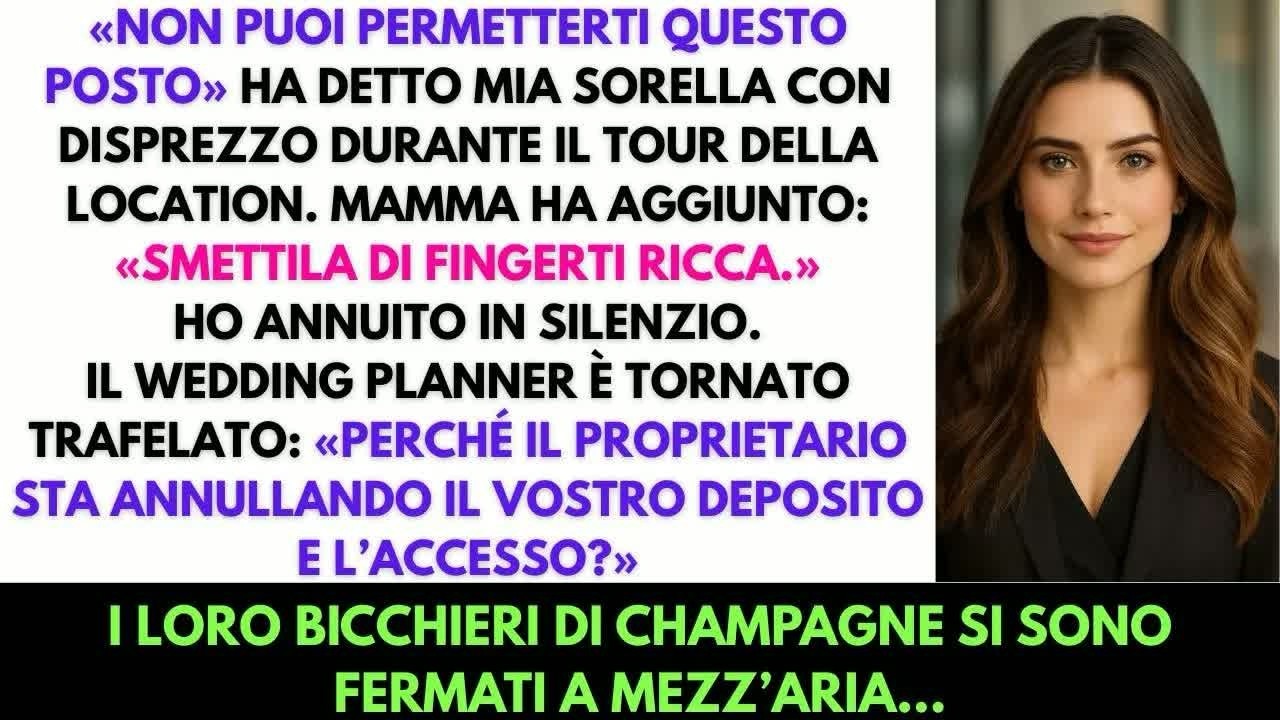“Mia Sorella Ha Detto ‘Non Puoi Permetterti Questa Location’ – Poi Il Proprietario L’Ha Chiamata