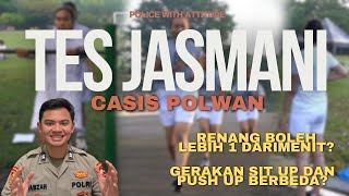 Tips Tes Jasmani Casis Polwan Sit Up, Push Up, Dan Chip Up Berbeda Gerakannya