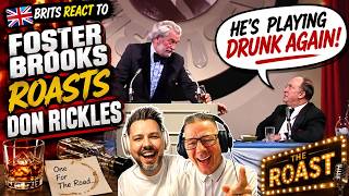 Foster Brooks ROASTS Don Rickles (We COULDN'T STOP LAUGHING!) Brit Pops React