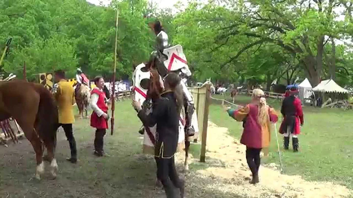 Jousting - 2nd Session, Jeffrey Basham vs Melissa ...